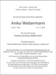 eine Anzeige
